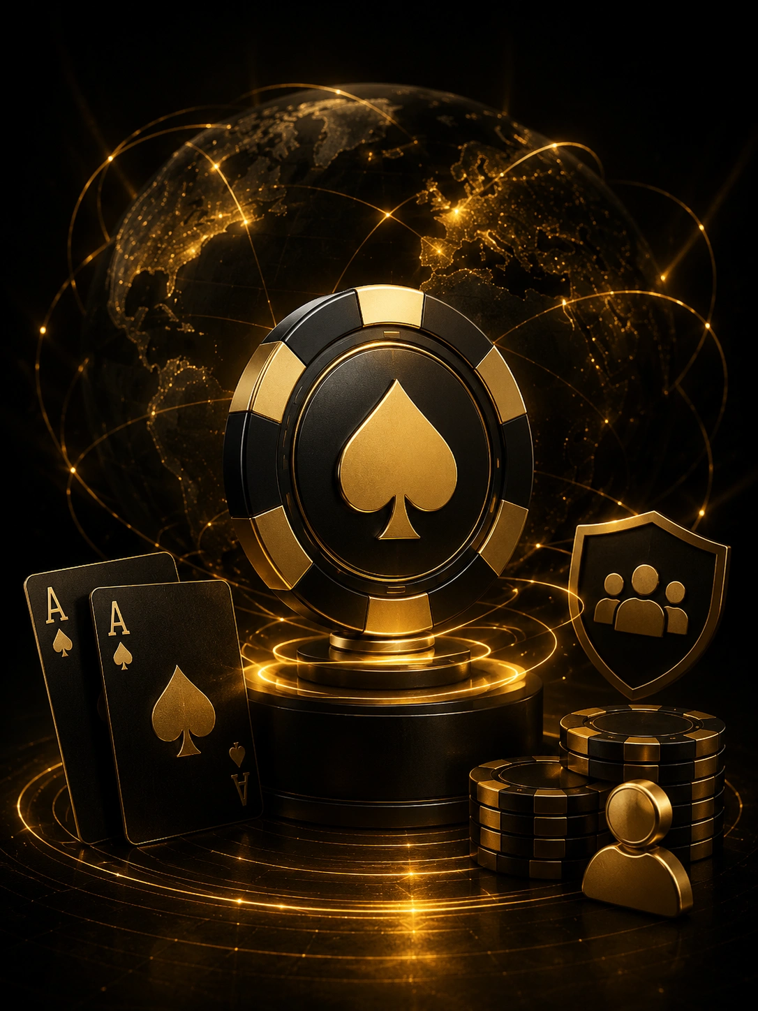 Champion Poker connects Canadian players through a global poker network